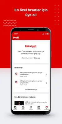 Hürriyet android App screenshot 0