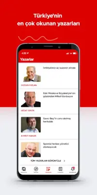 Hürriyet android App screenshot 1